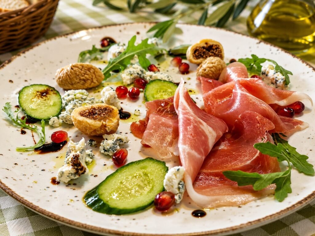 Blue Cheese & Parma Ham with Fig