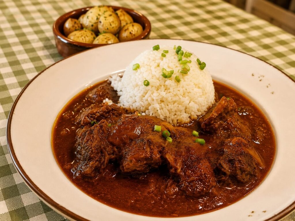 Beef Stifado