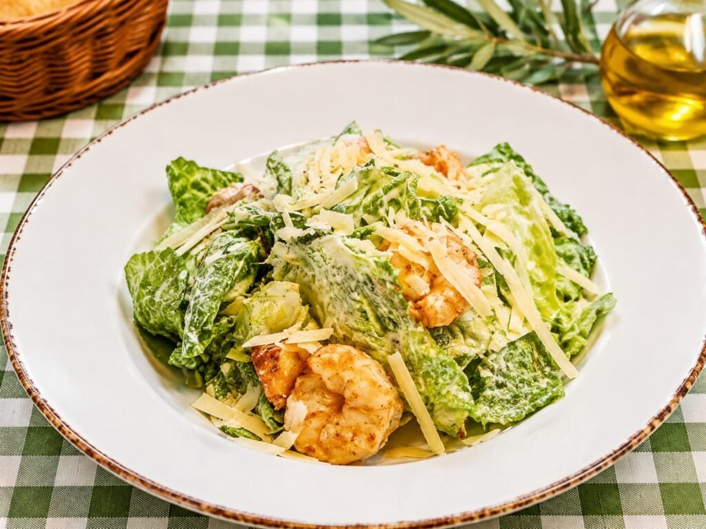 Prawn Caesar Salad