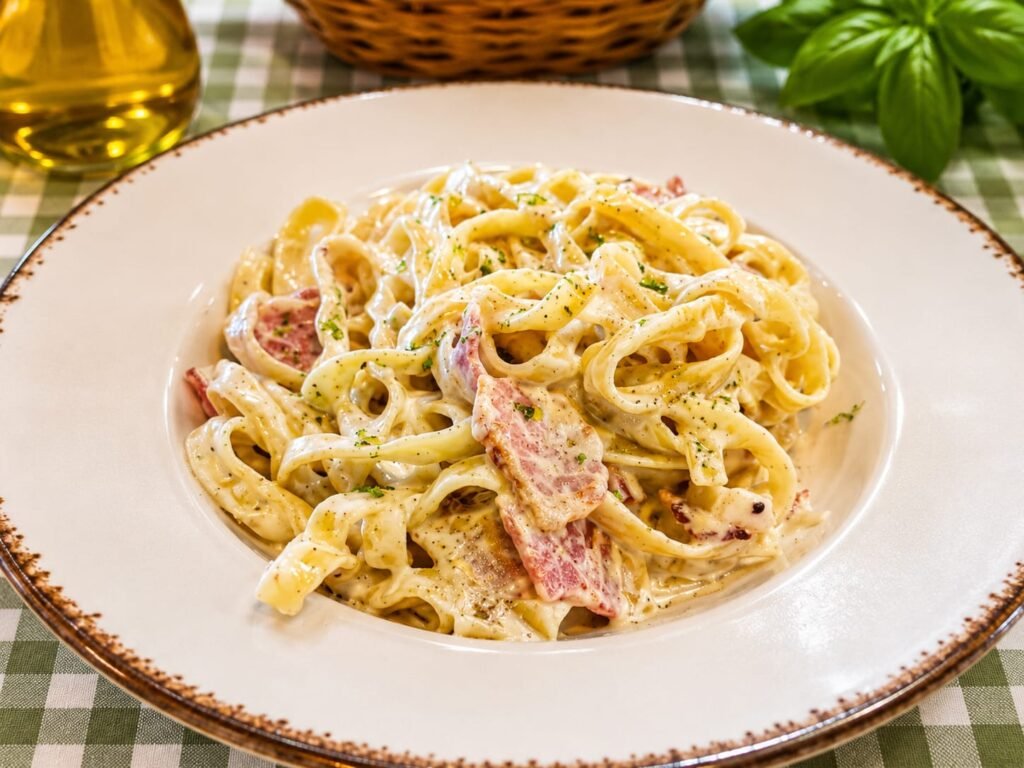 Tagliatelle Carbonara