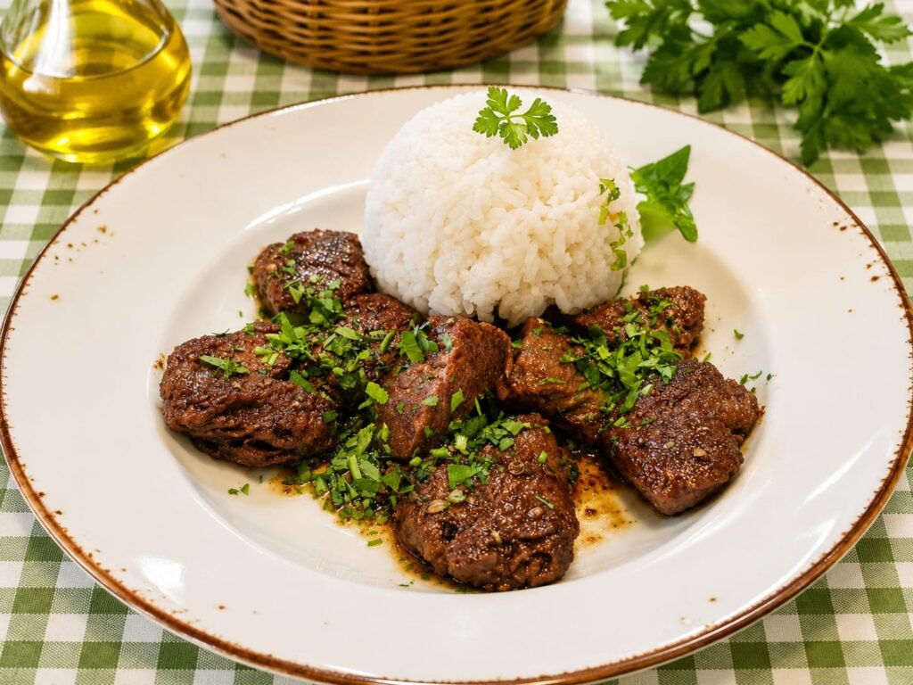 Vegan Afelia