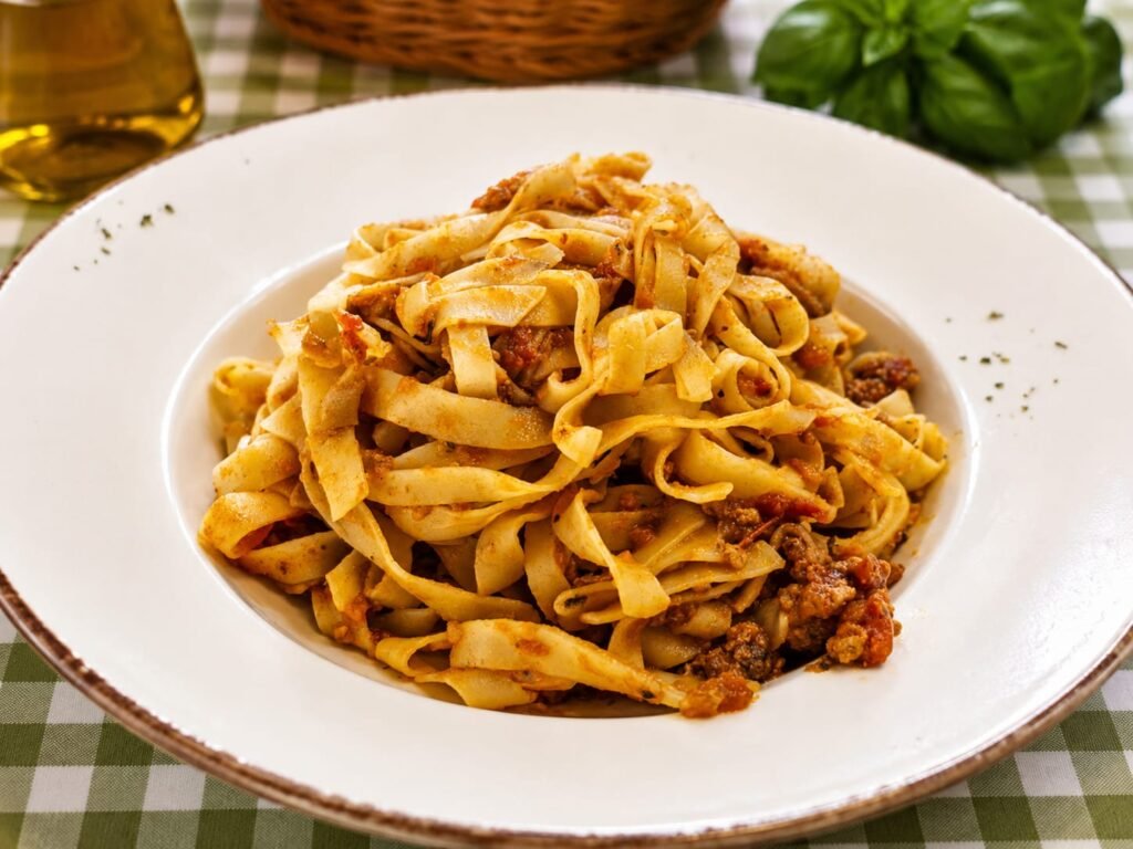 Tagliatelle Bolognaise