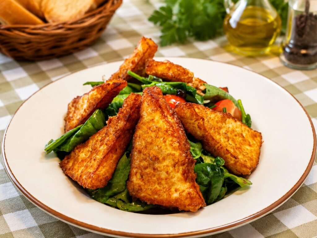 Halloumi Salad